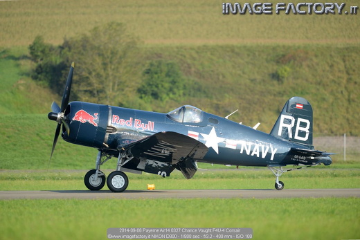 2014-09-06 Payerne Air14 0327 Chance Vought F4U-4 Corsair